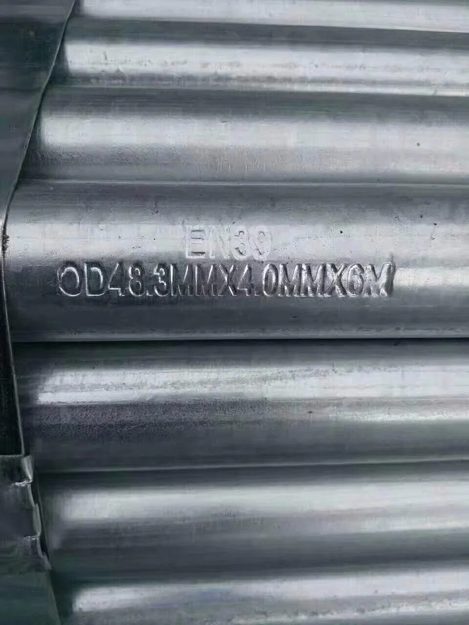 En39/En1065 Standard Hot Dipped Galvanized Steel Pipe Scaffolding