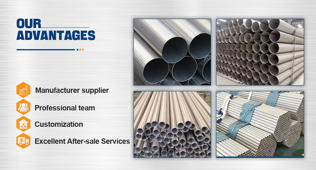 China Manufacturer 304 Round Seamless Stainless Steeltube Pipe